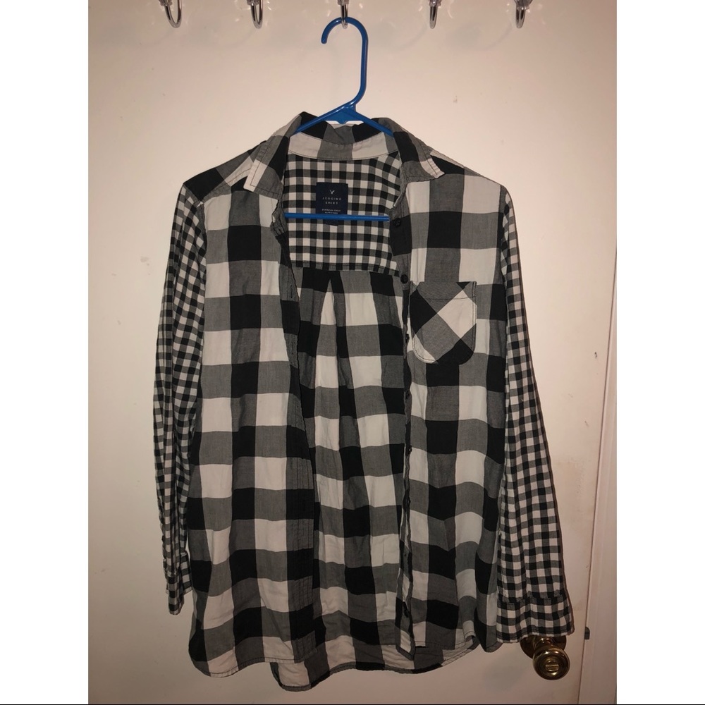 plaid jegging shirt